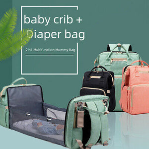 2 in1 Multifunctional Travel Mommy Bag