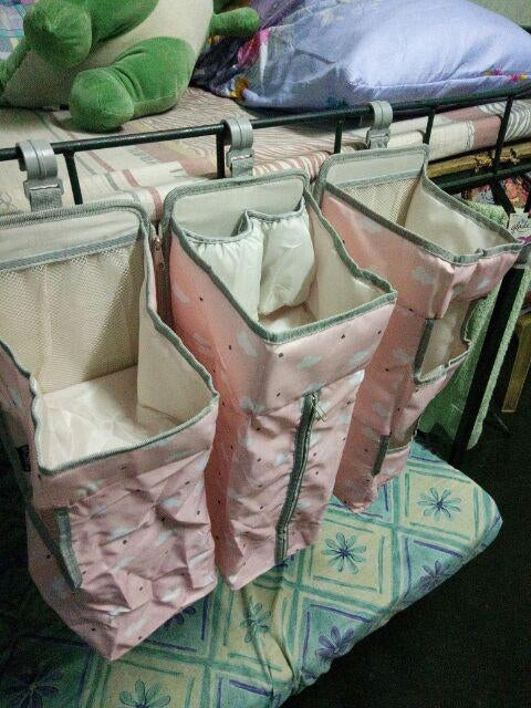 3 in 1 BABY CRIB & DIAPER HANGING BAG ORGANIZER